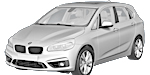 BMW F45 U1097 Fault Code